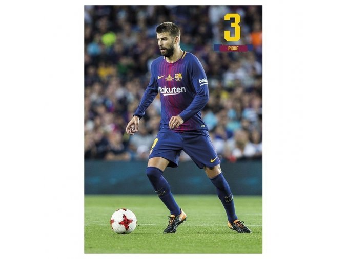 pohlednice fc barcelona pique[1]