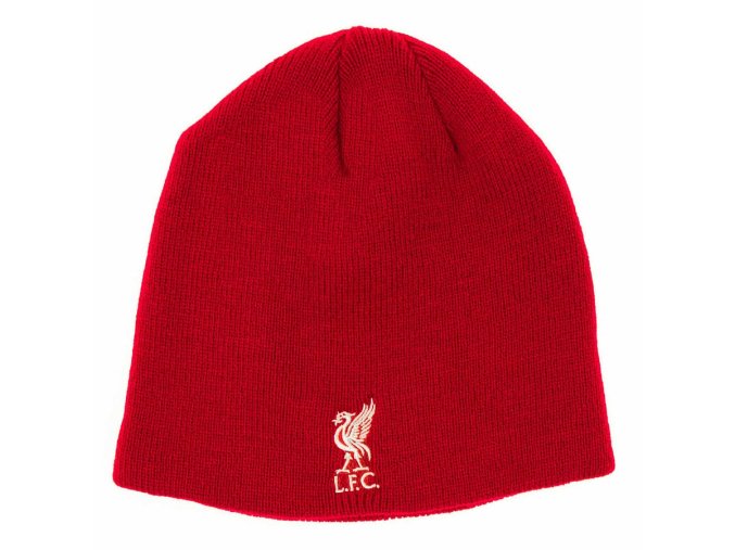 Zimní čepice Liverpool FC red