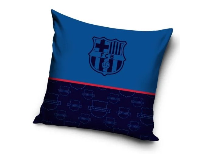 Carbotex Polštářek FC Barcelona 20 dark blue 40x40 cm