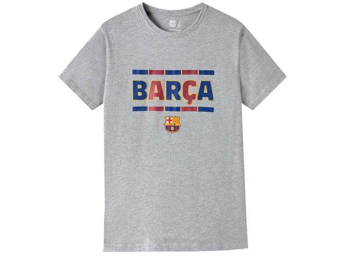 Pánské tričko FC Barcelona Slam Gris Velikost: XL