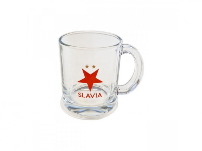 Skleněný hrnek na horké nápoje SLAVIA