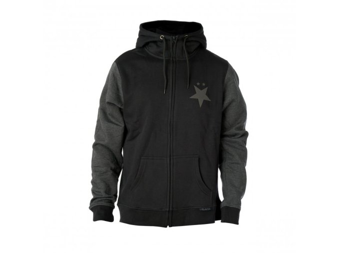 Mikina SLAVIA ON BLACK Zip Premium