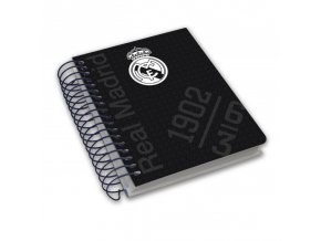 notes diar mini real madrid cerny 10 x 12cm[1]