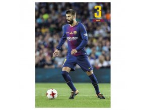 pohlednice fc barcelona pique[1]