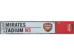 Plechová cedulka Arsenal FC