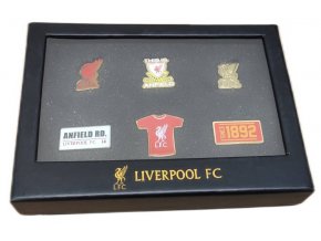 FC Liverpool set odznáčků 6ks