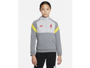 Dětská tréninková mikina Nike Liverpool FC grey Velikost: XLB (158 - 170 cm)