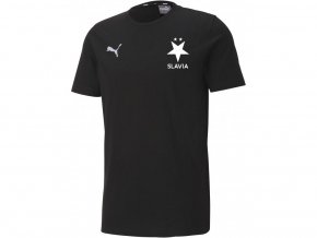 Tréninkové triko Puma Casual Slavia černé