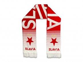 Šála Slavia puntíky