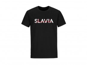 Dětské černé triko Slavia ITALICS