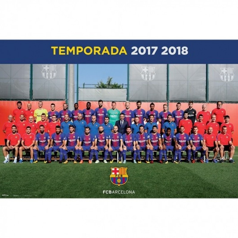 PLAKÁT KLUBU FC BARCELONA