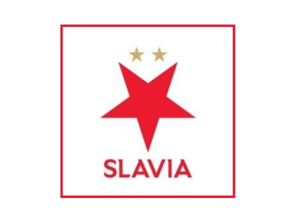 SK Slavia Praha Samolepka SLAVIA velká