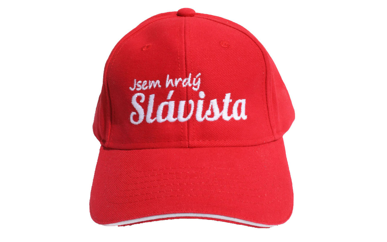 F - SK Slavia Praha Kšiltovka JSEM HRDÝ SLÁVISTA