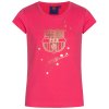 Dívčí tričko FC Barcelona Shine růžové Velikost: 140 (9-10 let)