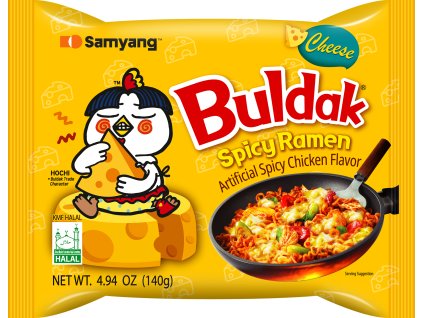 SAMYANG Buldak Ramen S Příchutí Cheese 140g
