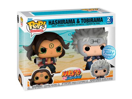 POP pack 2 figures Naruto Shippuden Hashirama & Tobirama Exclusive