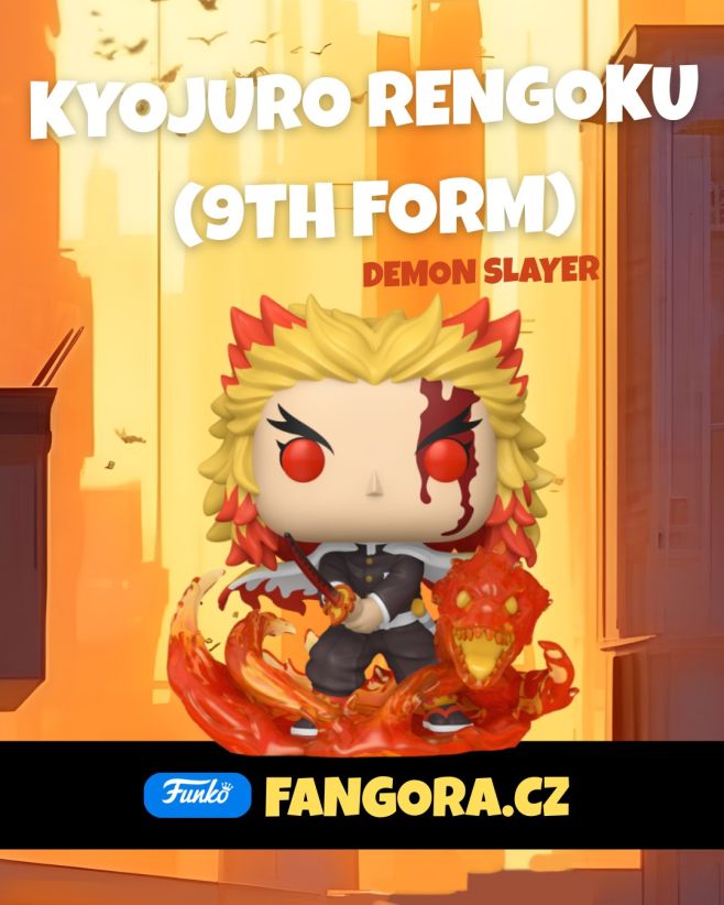 Na naše e-shopu fangora.cz najdete i ohnivého Hashiru z Demon Slayer - Kyojuro Rengoka!🔥...