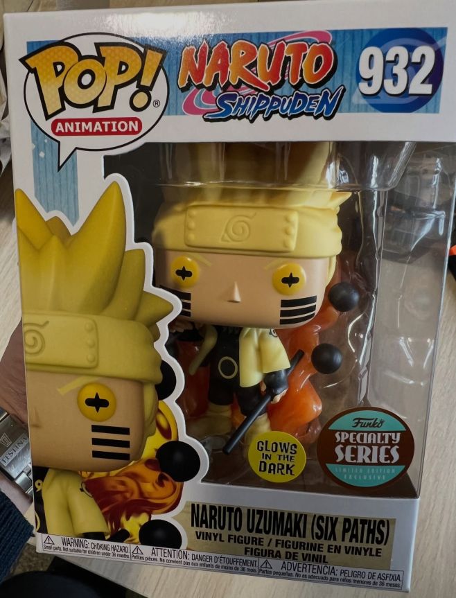 Jedna z TOP propracovaných figurek, svítící ve tmě, které jsou nově skladem! 🍥⚡️ Funko POP! Naruto Shippuden - Naruto...