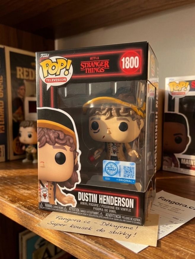 Tenhle exkluzivní Dustin Henderson z Stranger Things s číslem 1800 si zasloužil pořádnou produktovku! 🔥 Jeho detailní...
