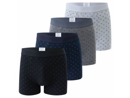 Pánské boxerky KOTVA T0218 4 ks v balení