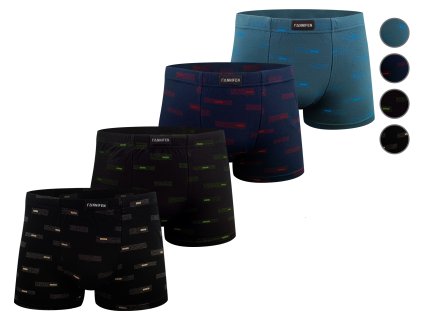 Pánské bavlněné boxerky G55479 4 ks v balení