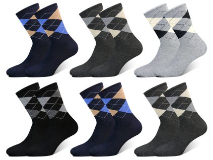 Pánské zdravotní termoponožky JM6203 4 páry