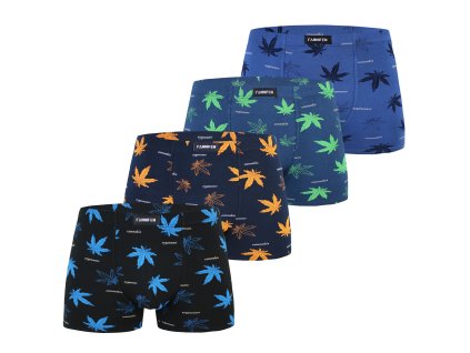 Pánské bambusové boxerky MAPLE M6743 4ks v balení