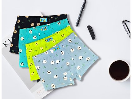 Chlapecké boxerky PANDA XQ2676 4ks v balení