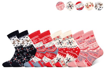 Pánské protiskluzové termoponožky ALPACA WZ24 3 páry