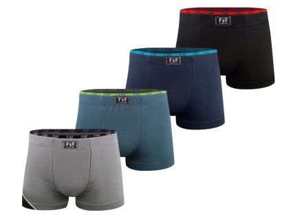 Pánské bavlněné boxerky G55515 4 ks v balení