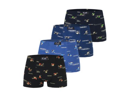 Teen bavlněné boxerky U5217 4ks v balení