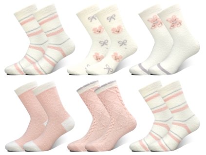 ALPACA Damské clupaté termoponožky RABBIT MX608 4 párů