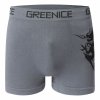 Pánské bezešvé boxerky GREE-4568 - 4 ks v balení
