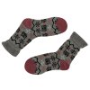 Dámské vlněné veselé termoponožky Sova YZ31 4 páry