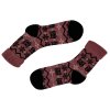 Dámské vlněné veselé termoponožky Sova YZ31 4 páry