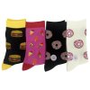 Dámské veselé ponožky Svačinky NY05 6páry