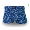 Pánské bambusové boxerky LISTY M6670 4ks v balení