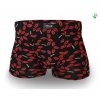 Pánské bambusové boxerky LISTY M6670 4ks v balení