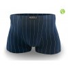 Pánské bambusové boxerky pruhy M0295 4 ks v balení