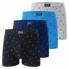 Pánské  boxerky s bleskovým vzorem PE-G55430 4 ks v balení