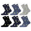 Pánské zdravotní ponožky LM2034 6 páry