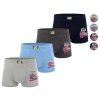 Teen bavlněné boxerky Auto ZQ5001 4ks v balení