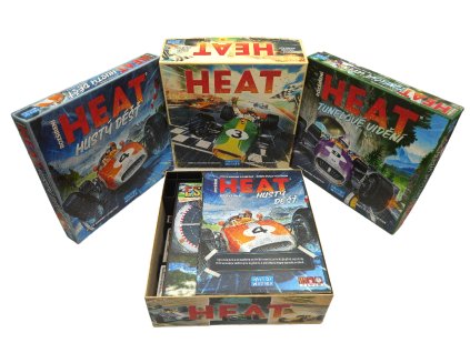 Heat + Hustý déšť + Tunelové vidění - insert