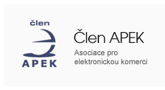 Člen APEK - Asociace pro elektronickou komerci