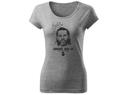 002 Dámské tričko RYTÍŘI JJ68 dark grey (Velikost 04 vel.L)