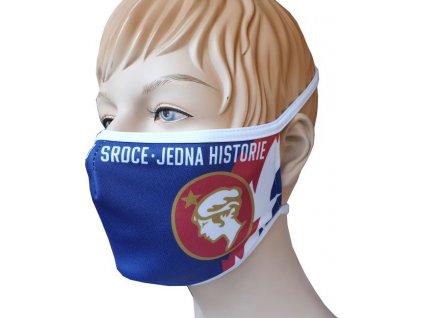 000 Fans rouška JEDEN KLUB (Velikost 01 vel.XS)