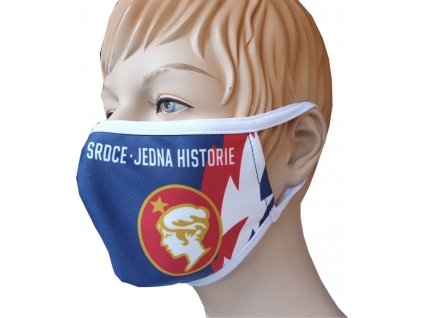 000 Fans rouška JEDEN KLUB UCHO (Velikost 01 vel.XS)