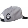 000 Kšiltovka R snapback šedo-černá (Velikost vel. S)
