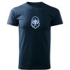 00 Tričko RYTÍŘI 21 S LOGEM navy (Velikost vel. S)