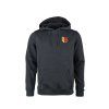 Mikina bavlna BY011 šedá subli twill patch malý